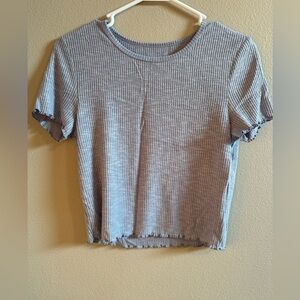 American Eagle Cropped Shirt